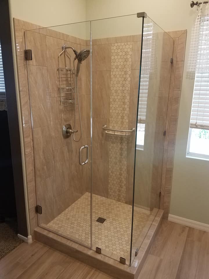 Accessible bathroom remodel